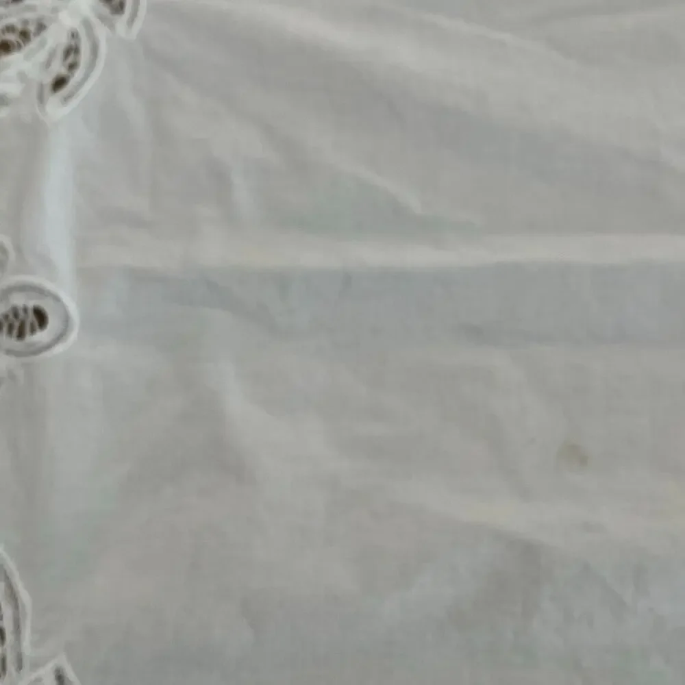 Vintage Imperial Elegance Battenburg Lace Tablecloth White Oval Shape 78